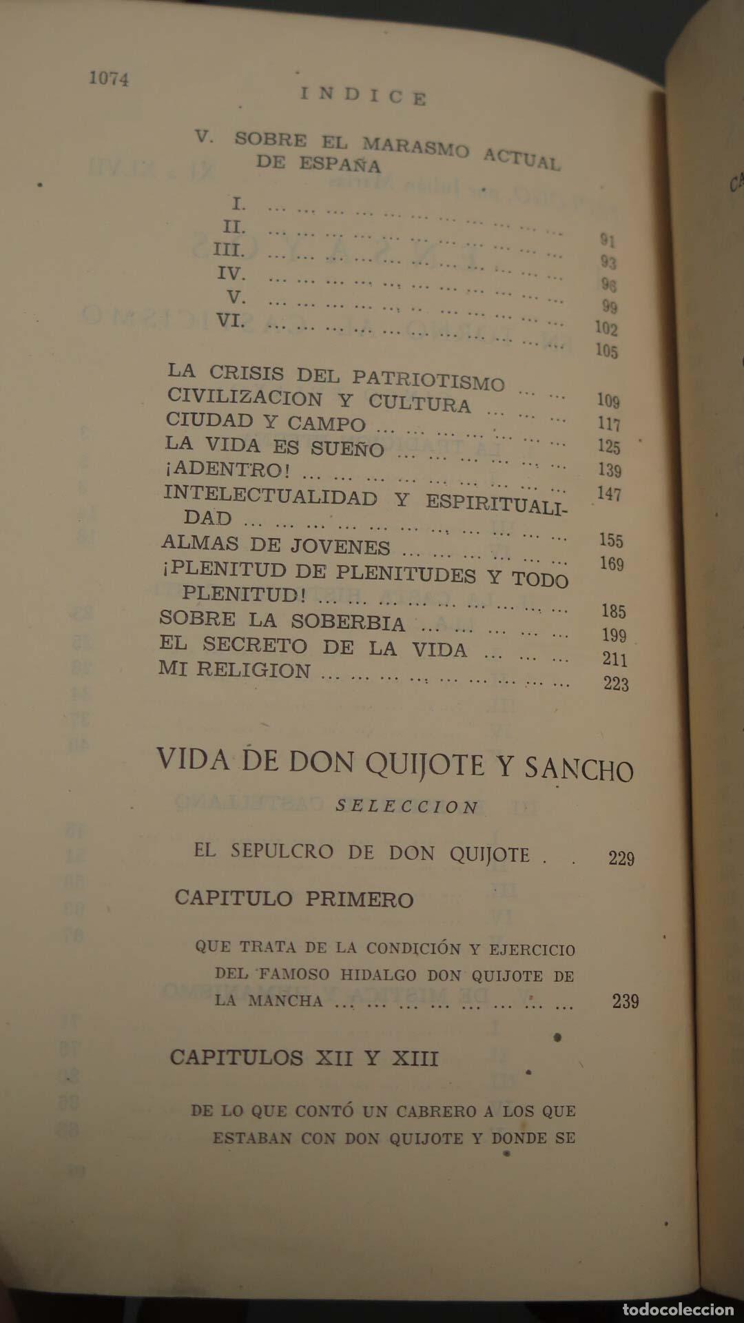 Libros de segunda mano: Obras Selectas - Miguel de Unamuno - Editorial Pl&eacute;yade - Foto 4