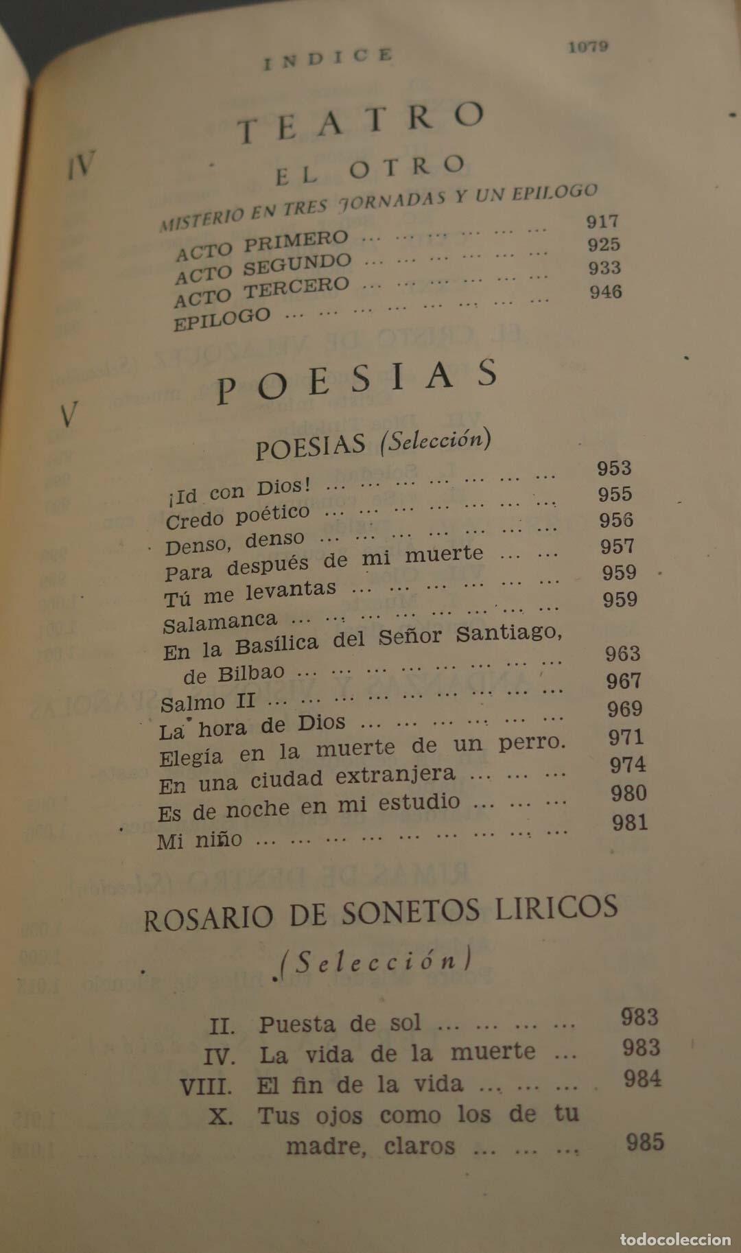 Libros de segunda mano: Obras Selectas - Miguel de Unamuno - Editorial Pl&eacute;yade - Foto 9