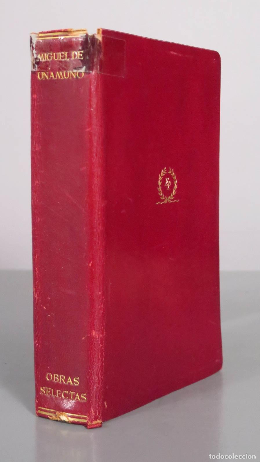 Libros de segunda mano: Obras Selectas - Miguel de Unamuno - Editorial Pl&eacute;yade - Foto 1