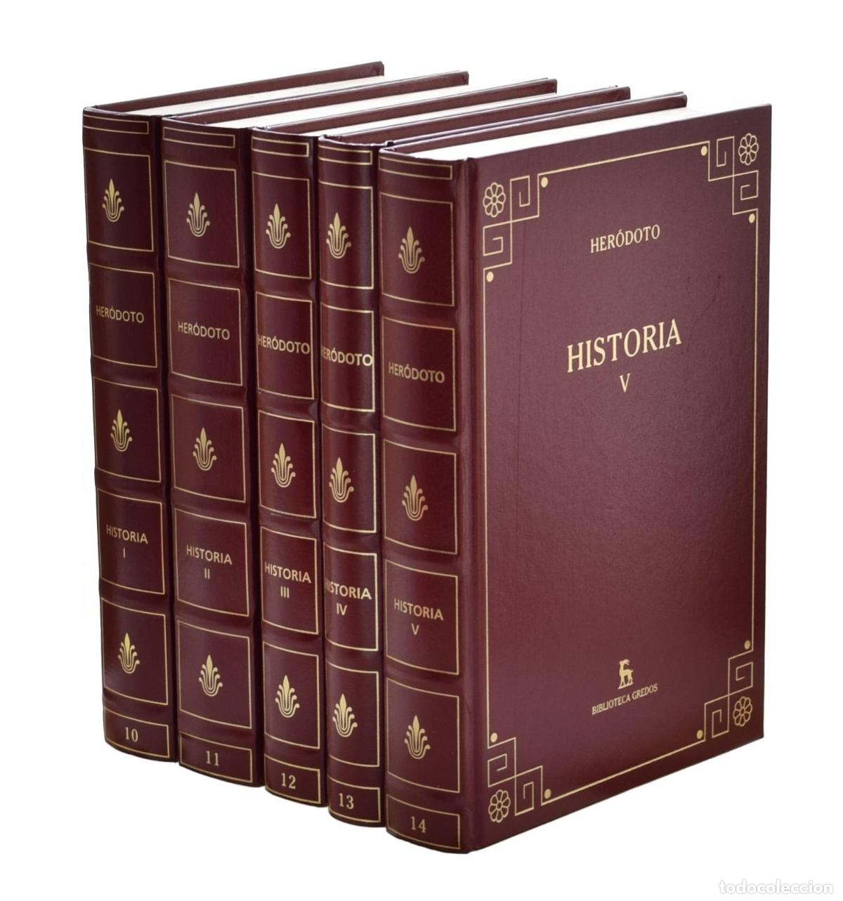 Libros de segunda mano: HISTORIA I-II-III-IV-V (EDICI&Oacute;N COMPLETA EN 5 TOMOS) - HER&Oacute;DOTO