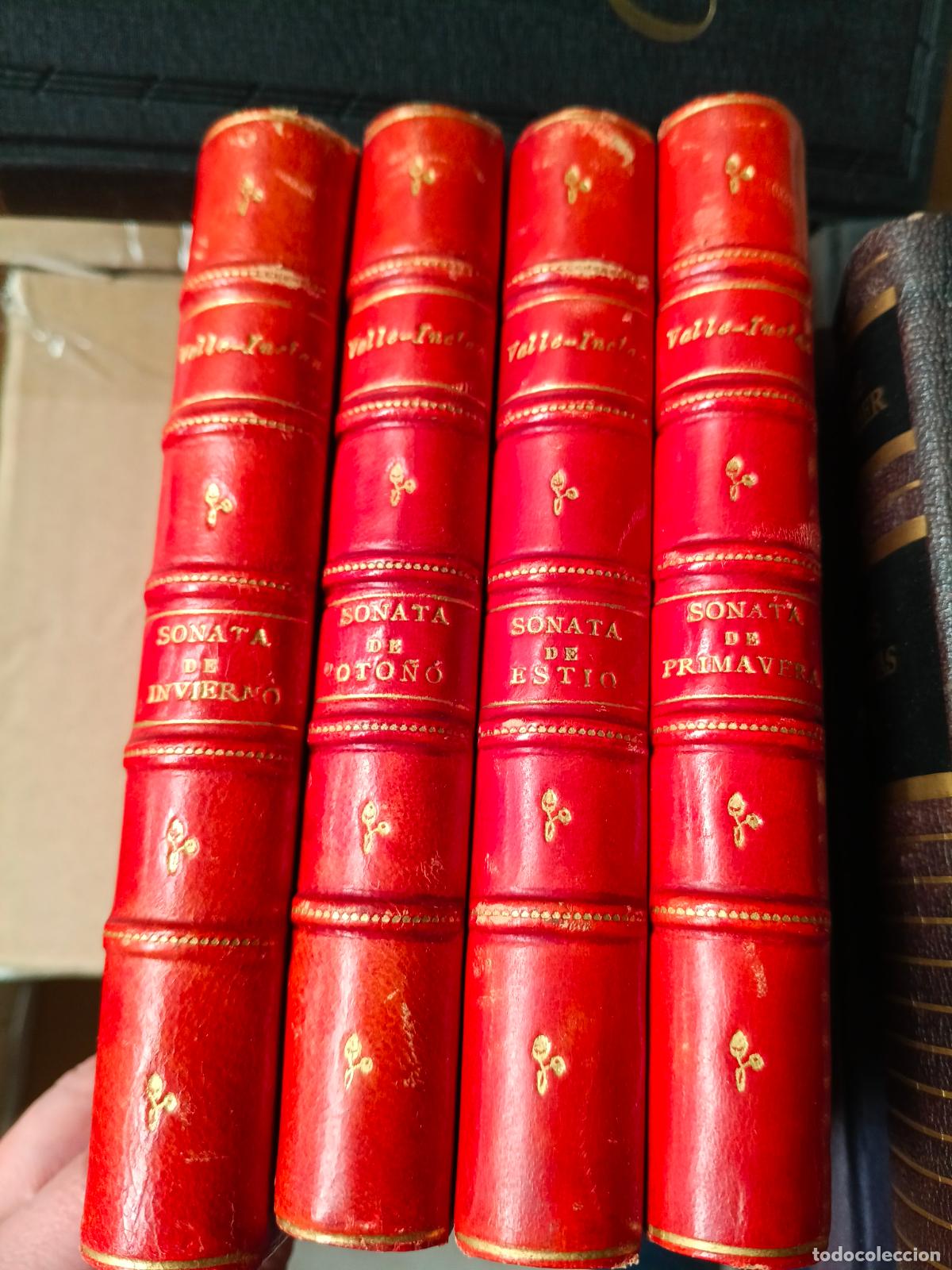 Libros de segunda mano: VALLE-INCLAN: SONATA DE PRIMAVERA - DE ESTIO - DE OTO&Ntilde;O - DE INVIERNO. Opera Omnia. 4 vols. 1942