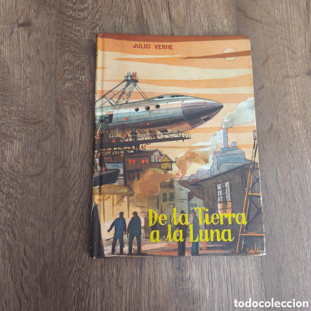 Libros de segunda mano: De la Tierra a la Luna Edici&oacute;n de 1957