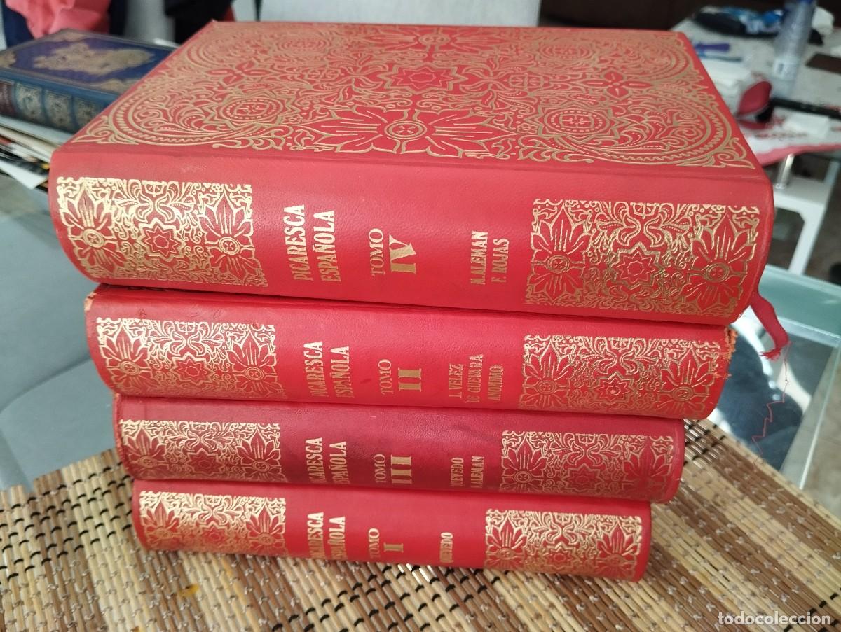 Libros de segunda mano: PICARESCA ESPA&Ntilde;OLA - M. ALEMAN & F.ROJAS - CIRCULO DEL BIBLIOFILO 1977 / EDICION FACSIMILAR