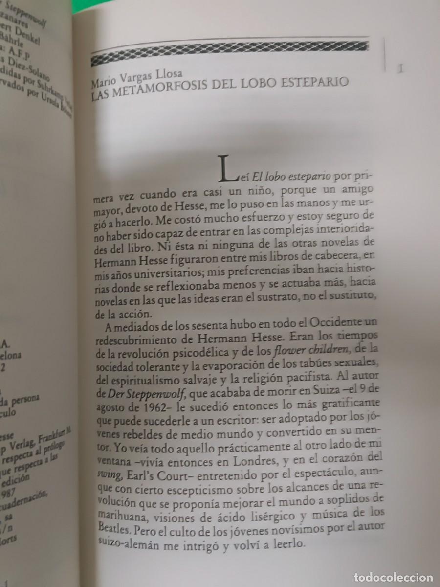 Libros de segunda mano: EL LOBO ESTEPARIO HERMANN HESSE - Foto 7