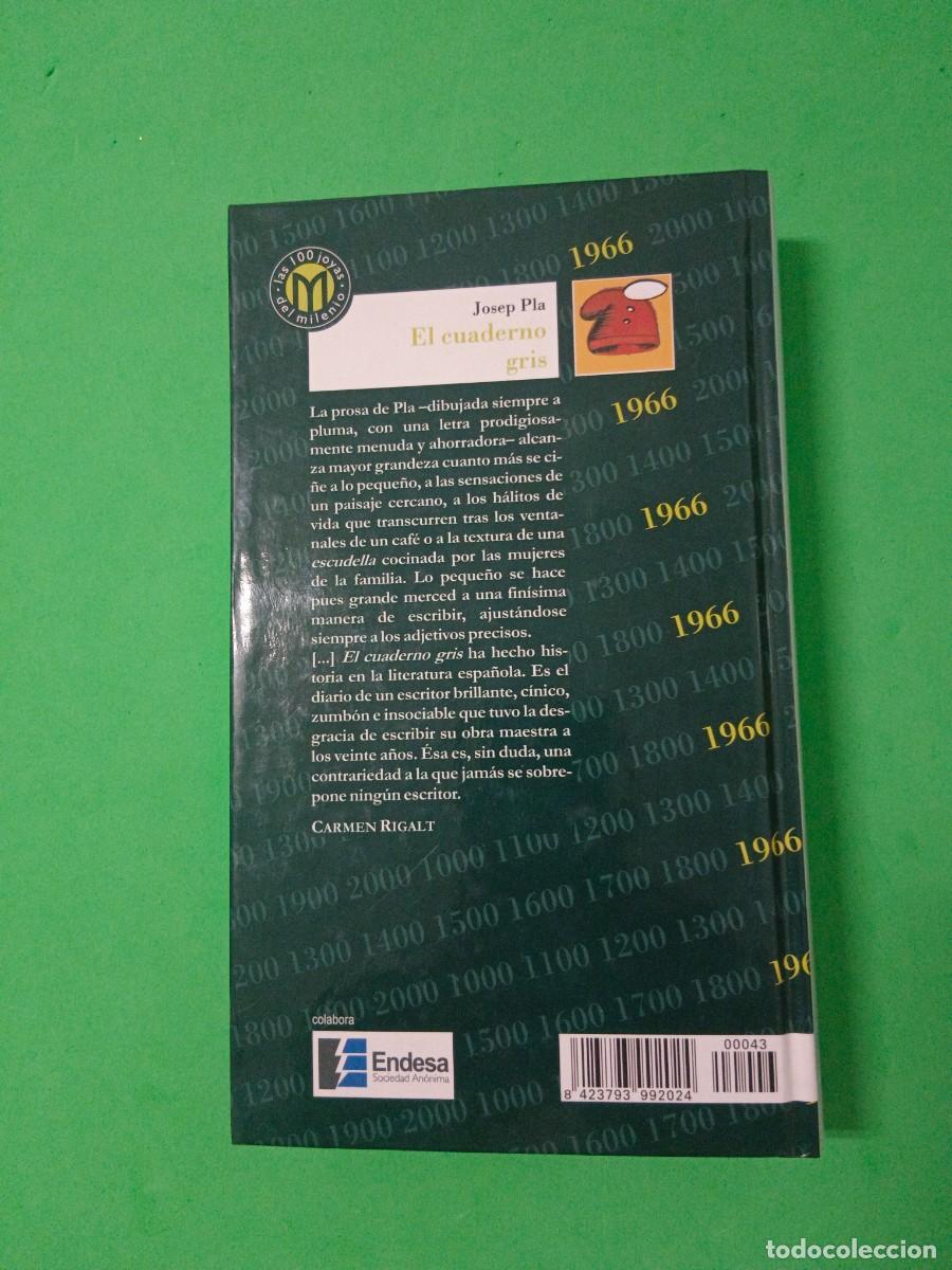 Libros de segunda mano: EL CUADERNO GRIS JOSEP PLA - Foto 4