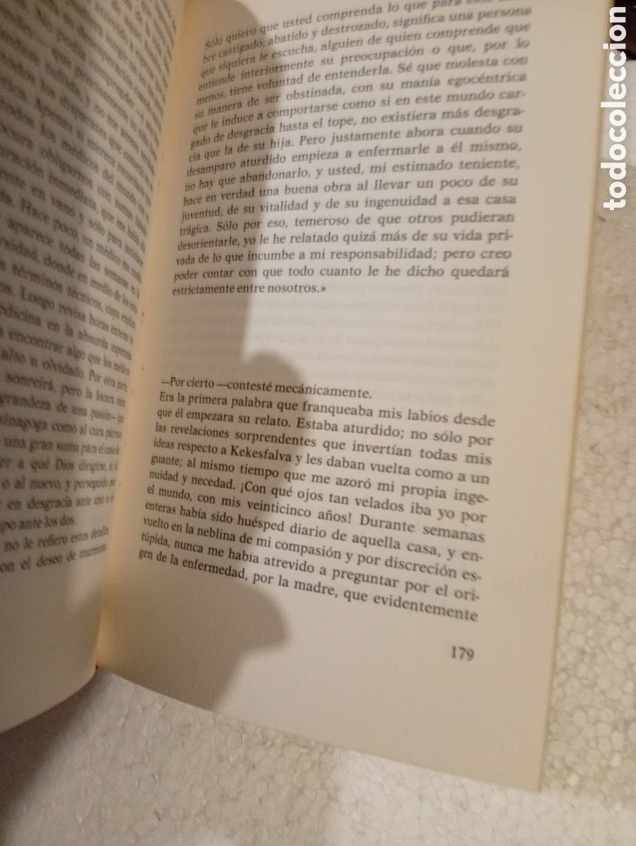 Libros de segunda mano: STEFAN ZWEIG. IMPACIENCIA DEL CORAZ&Oacute;N. C&Iacute;RCULO DE LECTORES. 1967 - Foto 10
