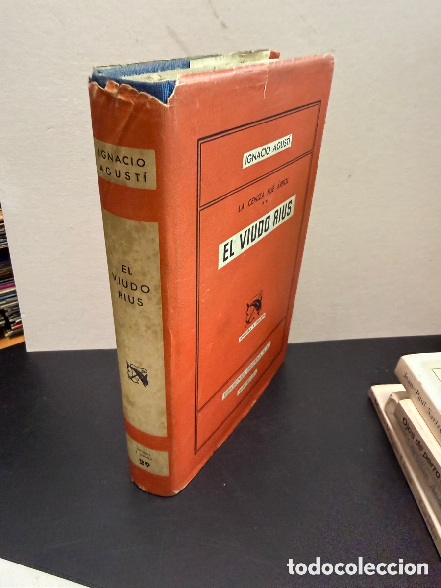 Libros de segunda mano: Ignacio Agust&iacute; - El Viudo Rius - Destino, 1948 - Foto 2