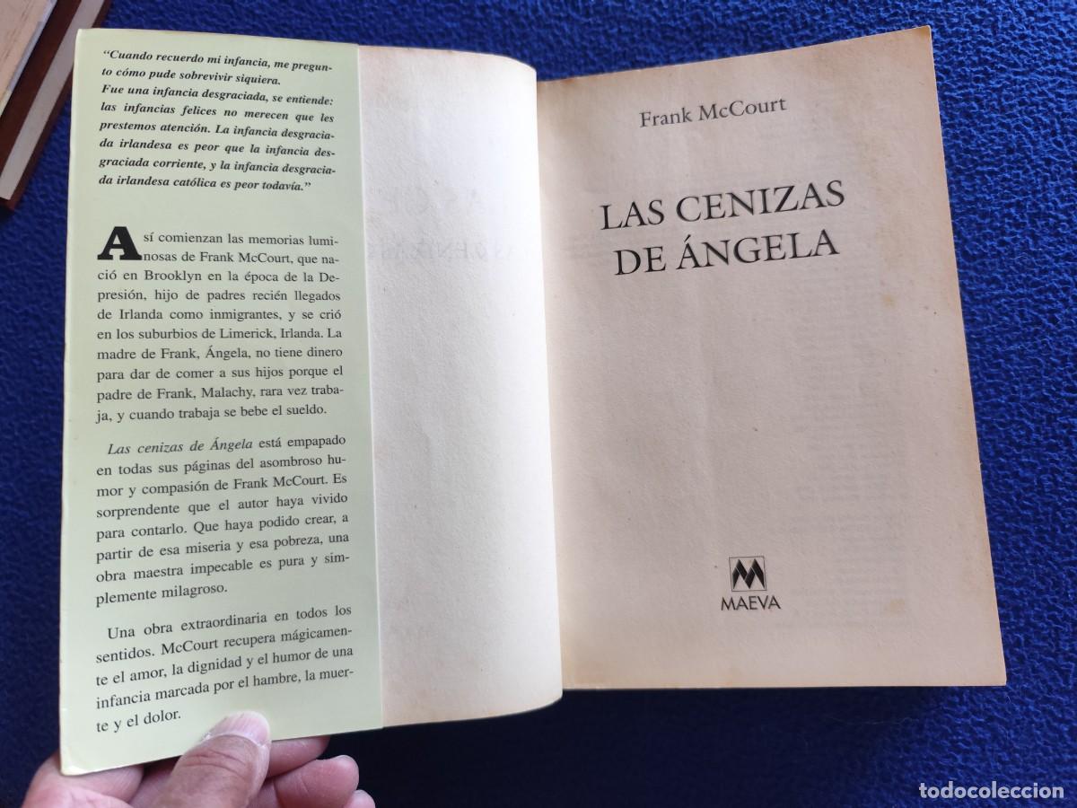 Libros de segunda mano: Las Cenizas de &Aacute;ngela Frank McCourt Editorial Maeva 1999 - Foto 4