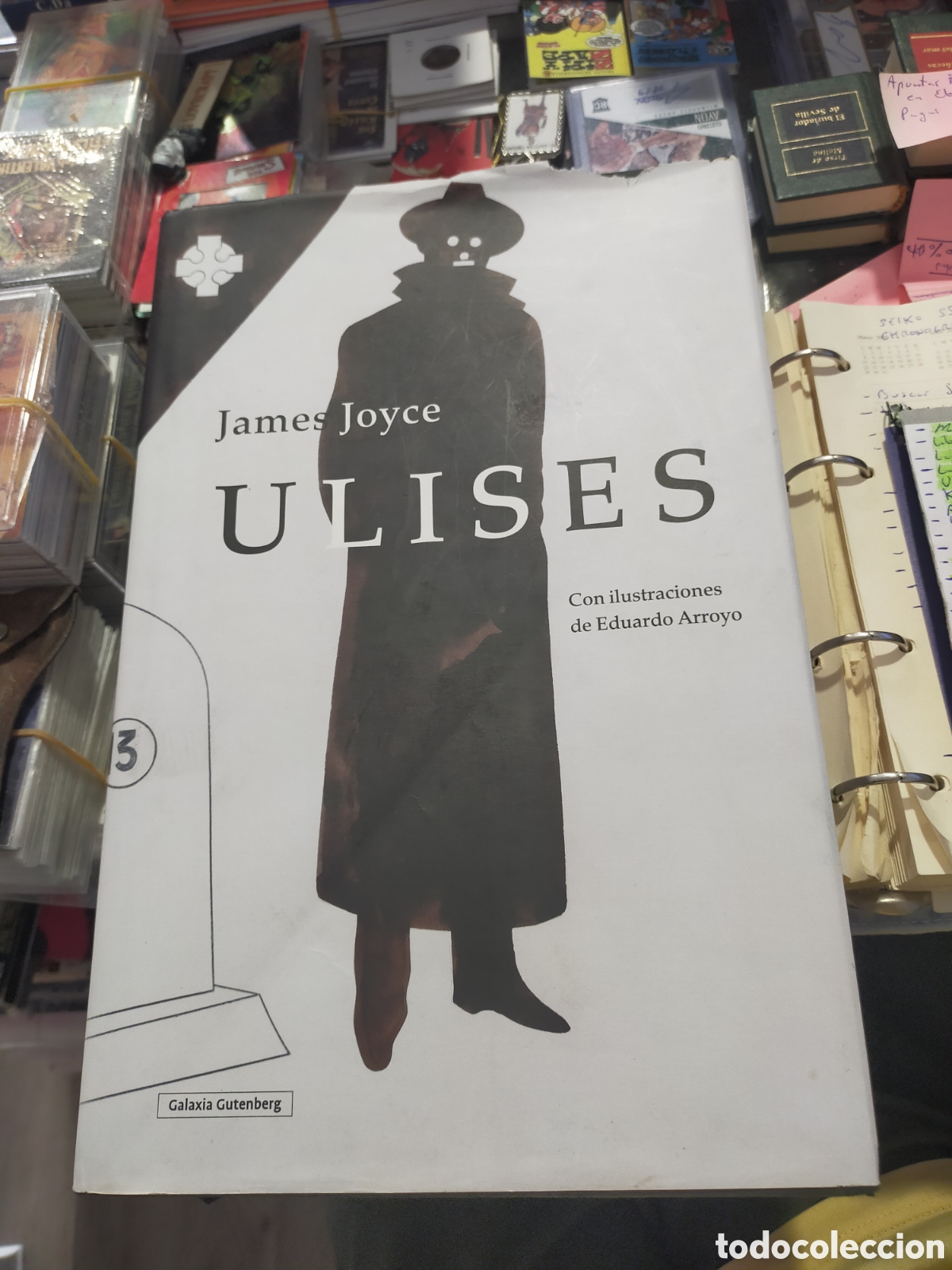 Libros de segunda mano: ULISES JAMES JOYCE GALAXIA GUTENBERG ILUSTR. EDUARDO ARROYO LEER