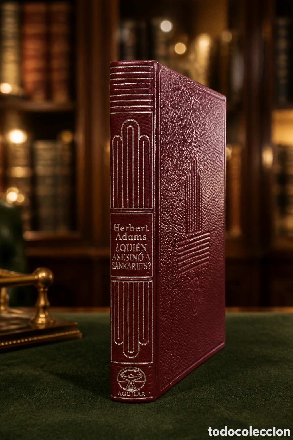 Libros de segunda mano: Qui&eacute;n asesin&oacute; a Ankarets?&rdquo;, una novela de misterio escrita por Herbert Adams. CRISOL