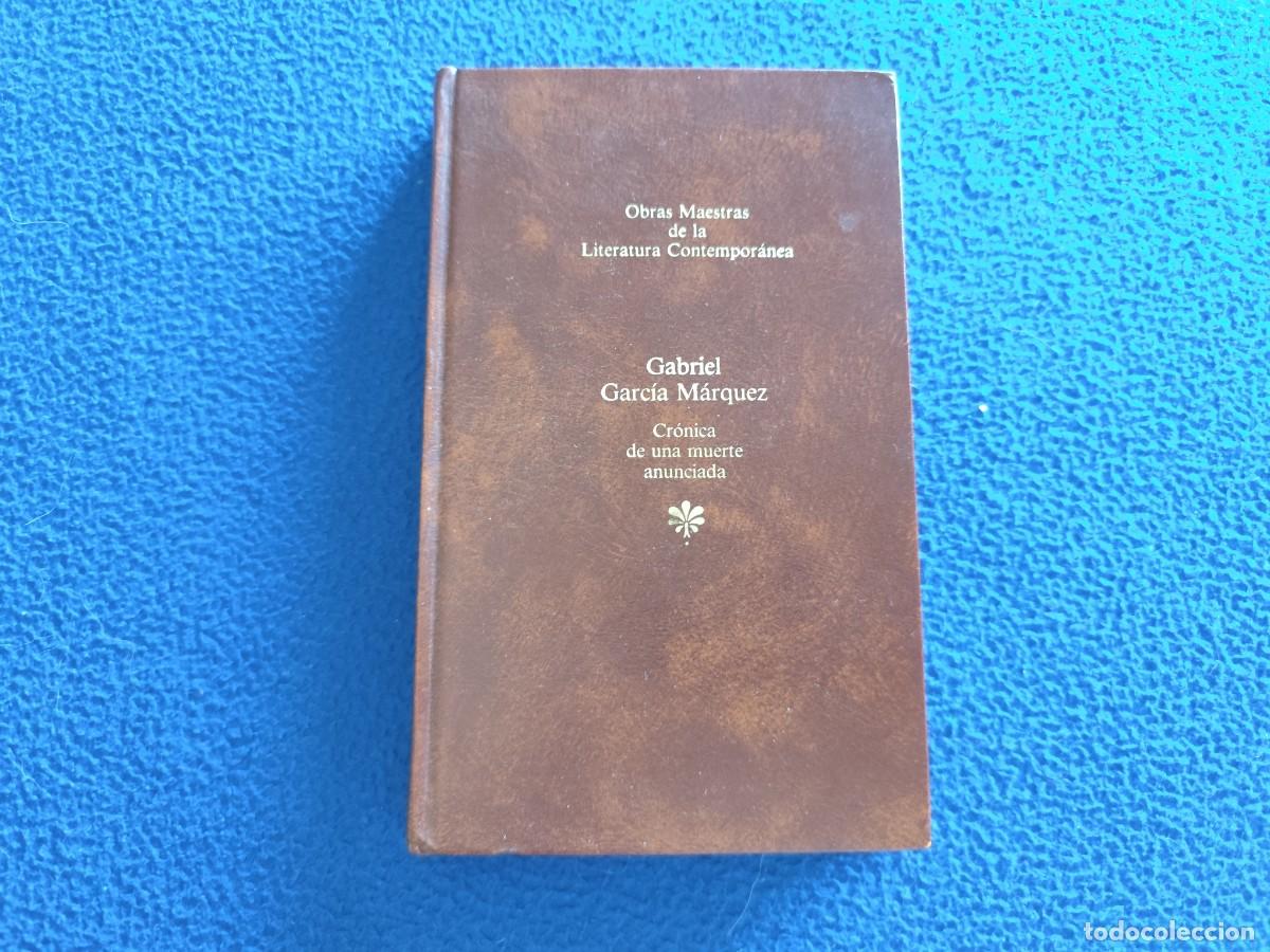 Libros de segunda mano: Cr&oacute;nica de una Muerte Anunciada G. Garc&iacute;a Marquez Ed. Seix Barral 1985