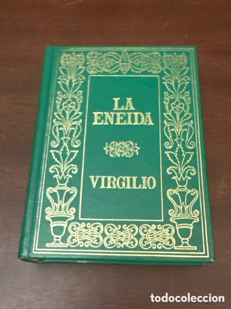 Libros de segunda mano: LA ENEIDA - de Virgilio, Grandes Genios Literatura Universal - Vol 40, 1984 - 309 p&aacute;ginas