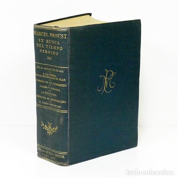 Libros de segunda mano: PROUST (Marcel). En busca del tiempo perdido. [Completo, en un solo tomo]