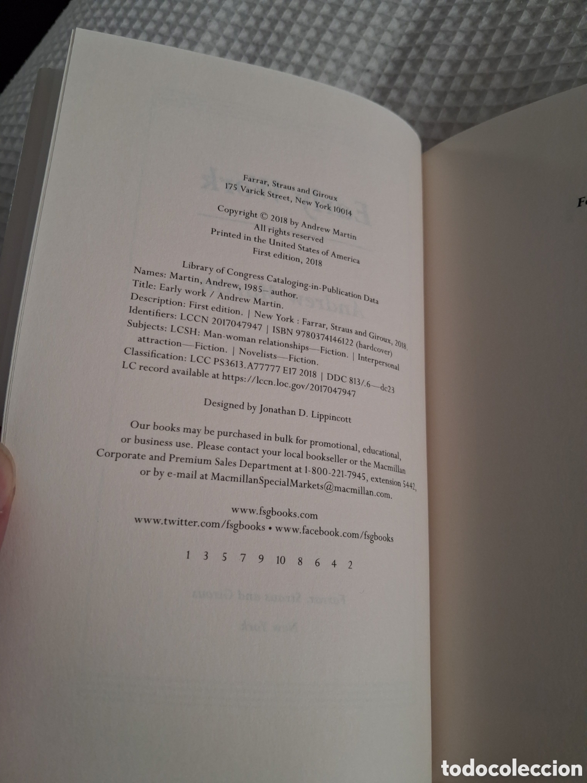 Libros de segunda mano: Early Work, Andrew Martin - Foto 4