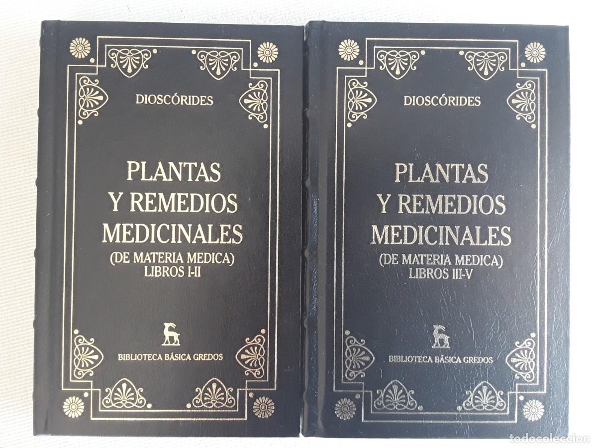 Libros de segunda mano: PLANTAS Y REMEDIOS MEDICINALES (DE MATERIA M&Eacute;DICA). DIOSC&Oacute;RIDES. BIBLIOTECA B&Aacute;SICA GREDOS.
