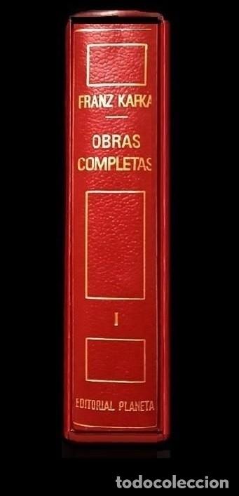 Gebrauchte B&uuml;cher: KAFKA. OBRAS COMPLETAS [I] CON SU ESTUCHE. IMPRESION EN PAPEL BIBLIA. ED. PLANETA.