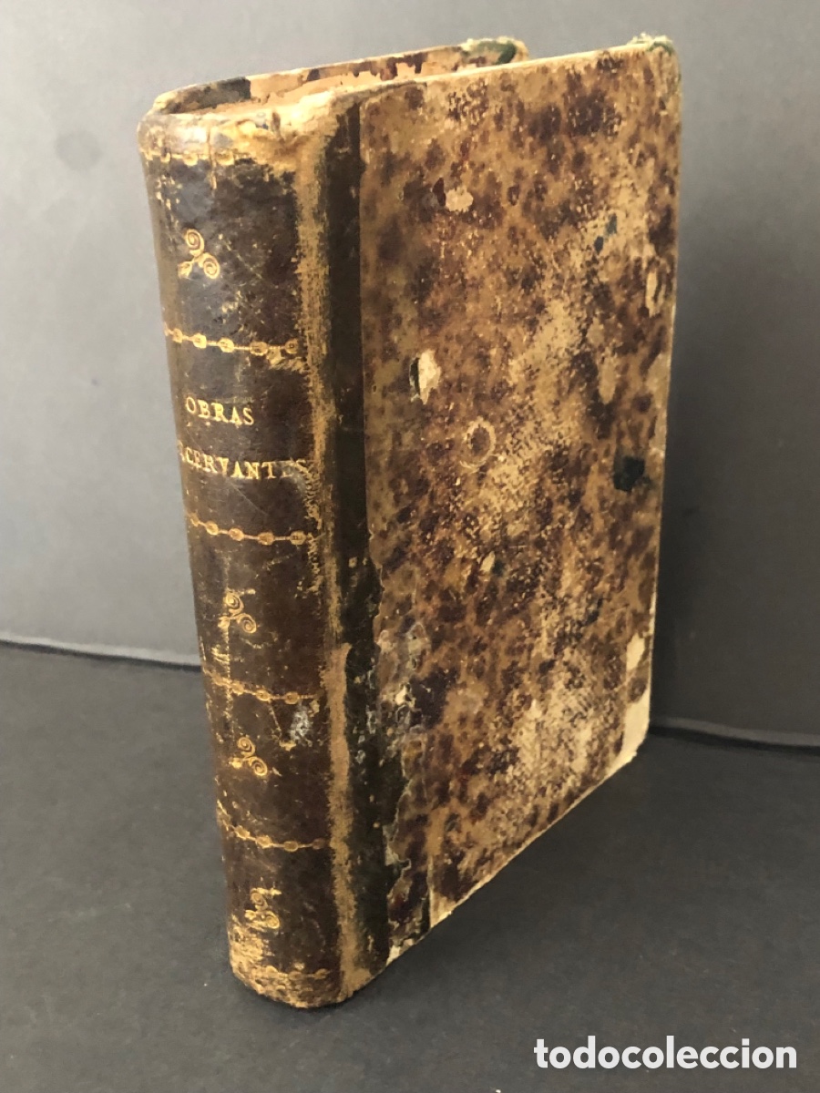 Libros de segunda mano: Obras de Cervantes una obra incompleta