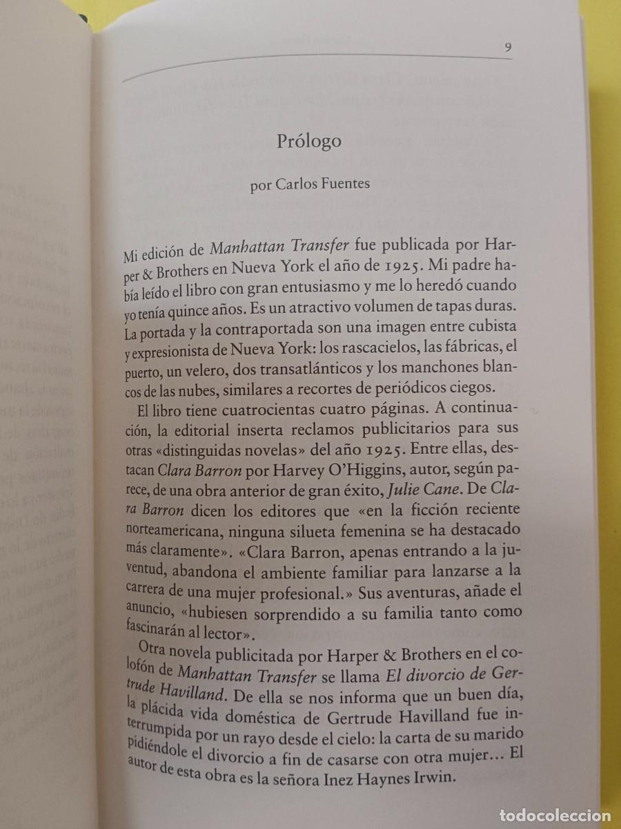 Libros de segunda mano: MANHATTAN TRANSFER. DOS PASSOS - Foto 7
