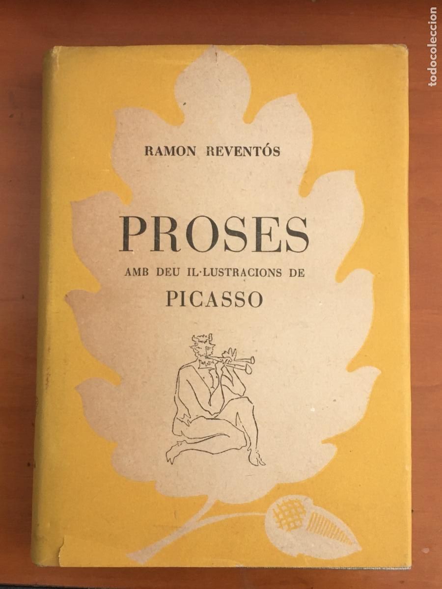 Libros de segunda mano: proses ramon reventos amb deu il&middot;lustracions de picasso biblioteca selecta 138 sobrecubierta