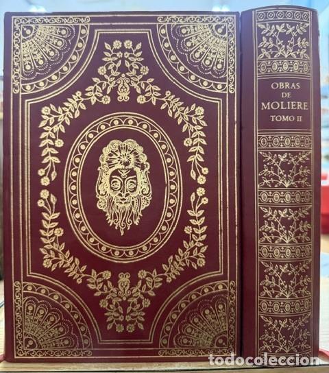 Libros de segunda mano: OBRAS DE MOLIERE 2 TOMOS. A-FACSIMIL-354