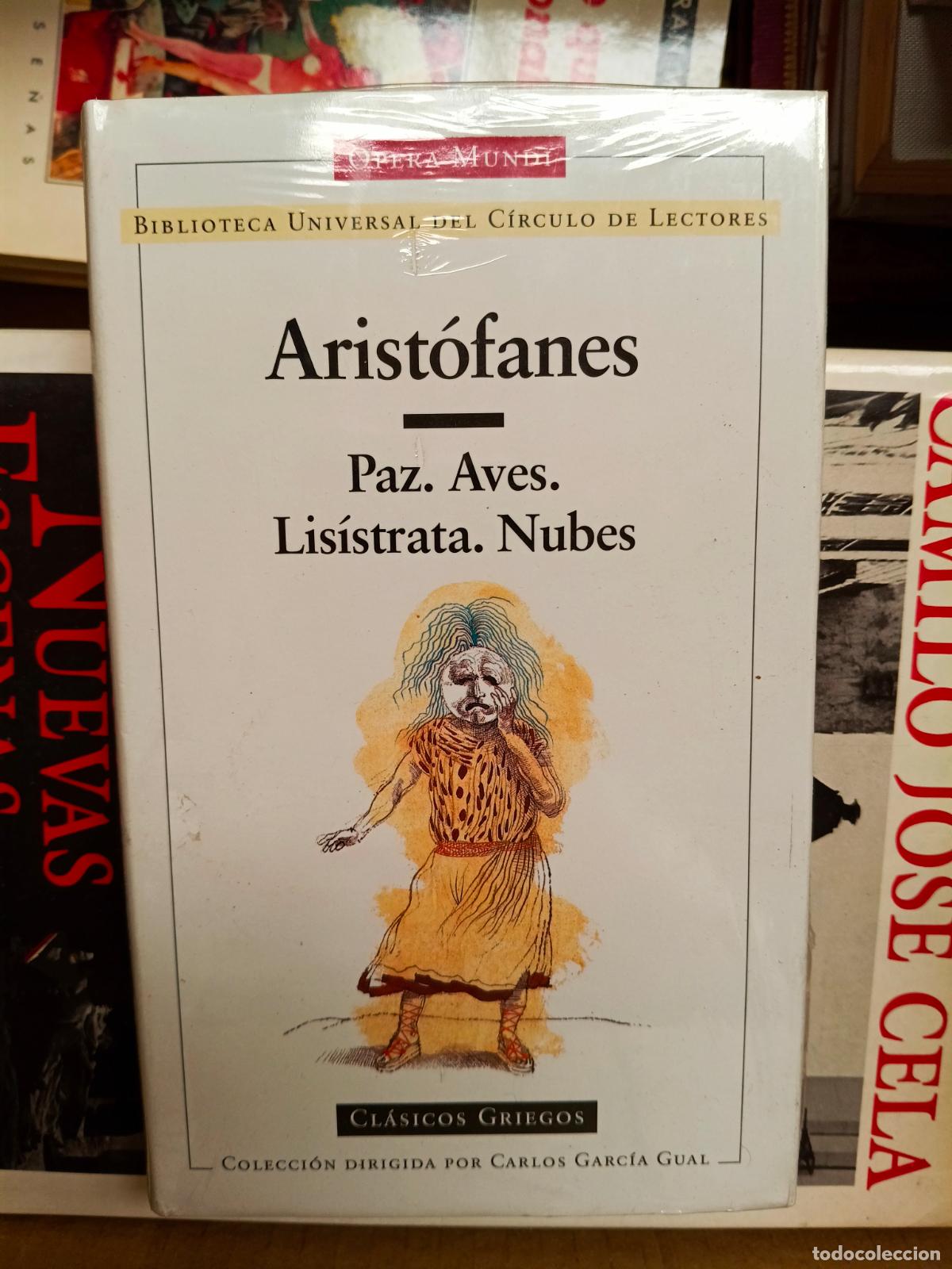 Libros de segunda mano: ARIST&Oacute;FANES: PAZ. AVES. LIS&Iacute;STRATA. NUBES (C&Iacute;RCULO DE LECTORES, OPERA MUNDI, 1997)