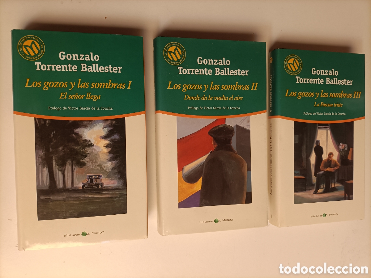 Gebrauchte B&uuml;cher: Los gozos y las sombras 3 tomos. Gonzalo torrente Ballester. Biblioteca el mundo