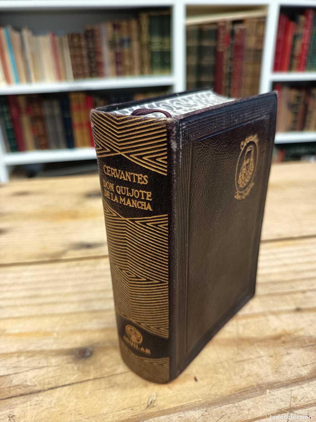 Libros de segunda mano: 1951 - CERVANTES. DON QUIJOTE DE LA MANCHA - AGUILAR JOYA CORTES DECORADOS