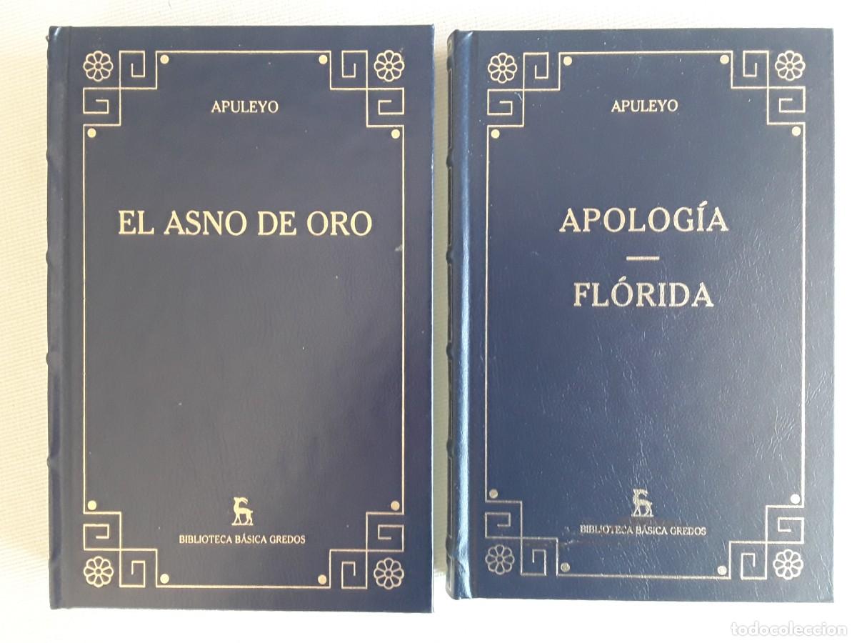 Libros de segunda mano: EL ASNO DE ORO. APOLOG&Iacute;A. FLORIDA. APULEYO. DOS TOMOS. BIBLIOTECA B&Aacute;SICA GREDOS.