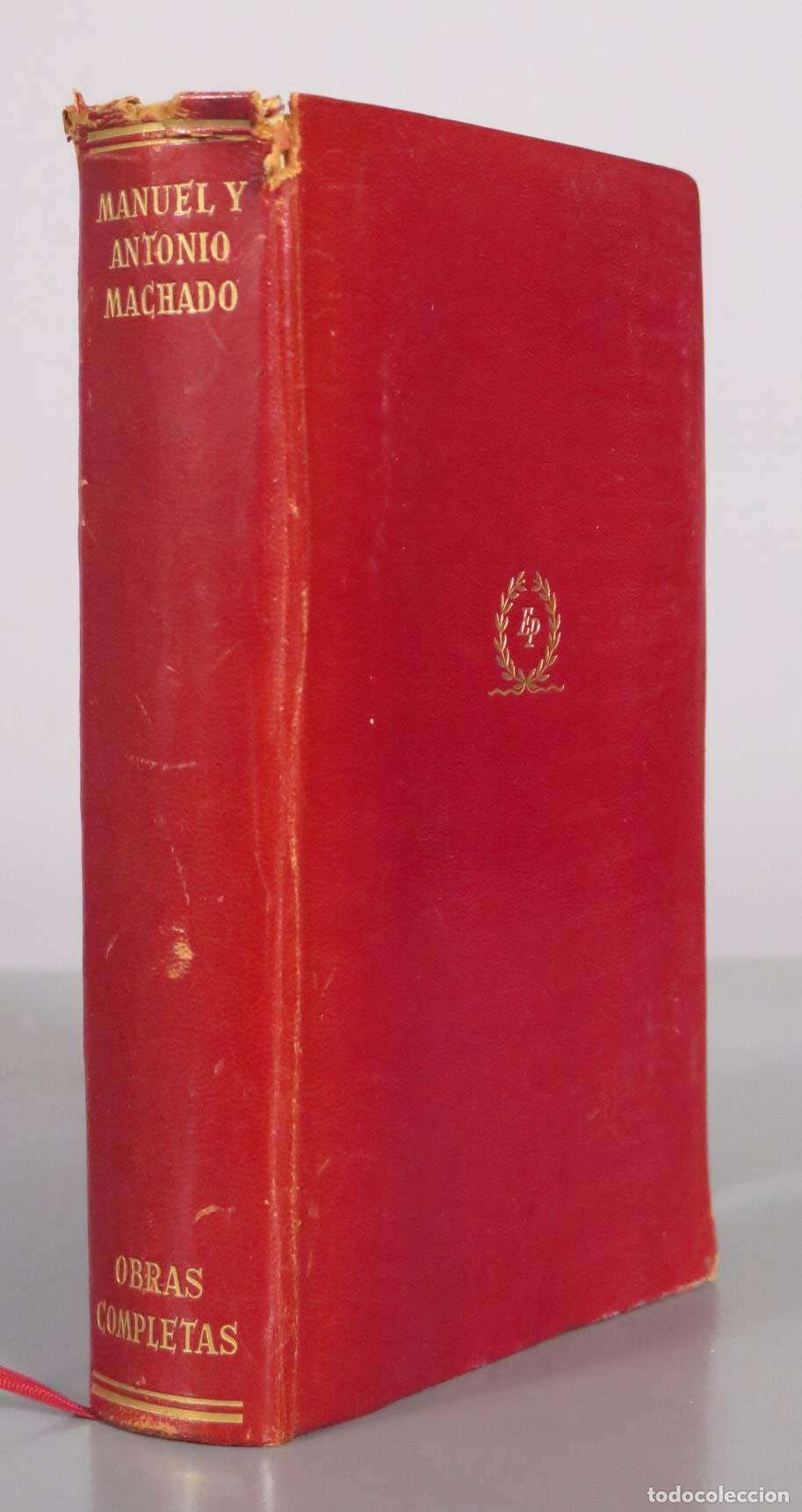 Libros de segunda mano: Obras completas - Manuel y Antonio Machado - Editorial Plenitud. NUMERADOS 3000 EJEMPLARES