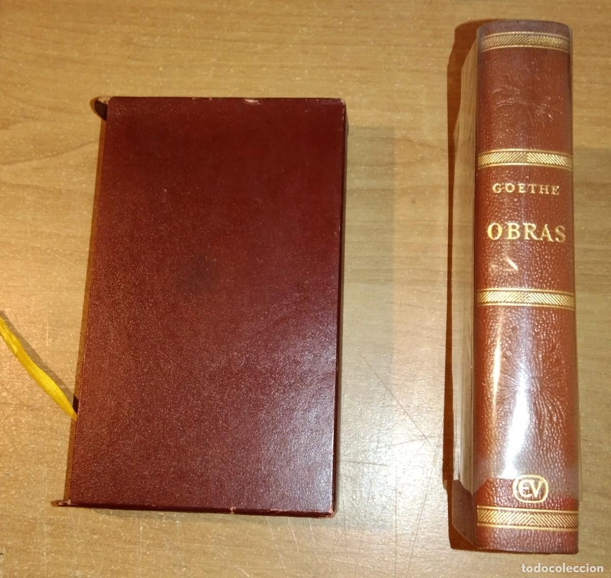 Libros de segunda mano: J. W. GOETHE - OBRAS - EDITORIAL VERGARA, 1963 - Foto 2