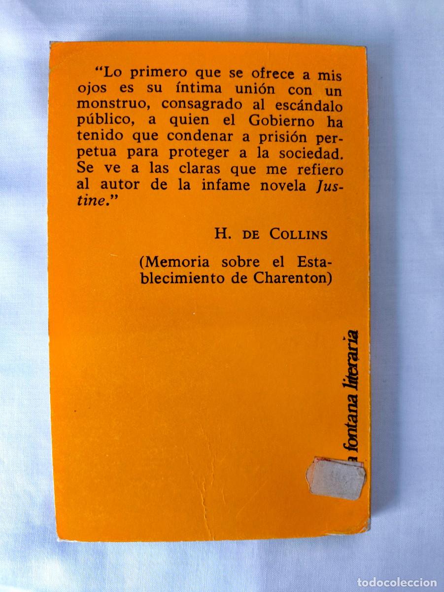 Libros de segunda mano: MARQU&Eacute;S DE SADE: DIARIO &Uacute;LTIMO - Foto 4
