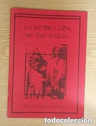 Livres d'occasion: FACSIMIL - LA REBELION DE LAS MASAS -VER FOTOS