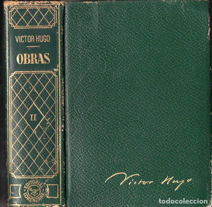Libros de segunda mano: VICTOR HUGO : OBRAS TOMO II (LORENZANA, 1964) LOS MISERABLES