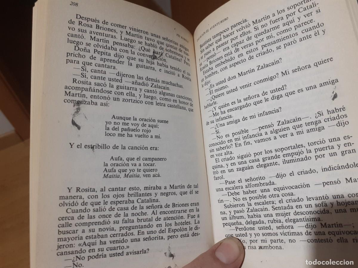 Libros de segunda mano: Zalaca&iacute;n el aventurero. P&iacute;o Baroja. - Foto 3