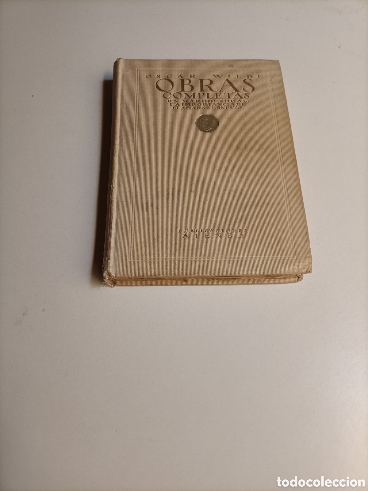 Libros de segunda mano: Oscar Wilde. Obras completas. Un marido ideal. La importancia de llamarse Ernesto