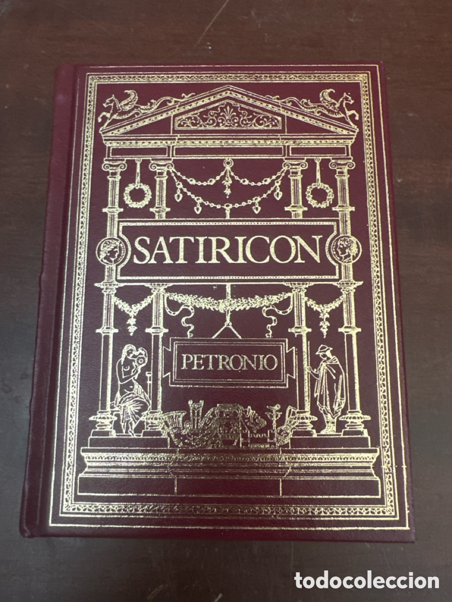 Libros de segunda mano: GRANDES GENIOS DE LA LITERATURA UNIVERSAL 49 SATIRICON PETRONIO 1984