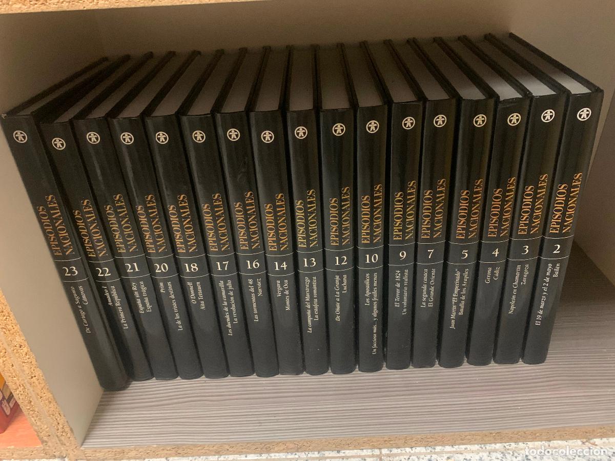 Libros de segunda mano: EPISODIOS NACIONALES / BENITO P&Eacute;REZ GALD&Oacute;S / LOTE CON 17 TOMOS / CLUB INTERNACIONAL DEL LIBRO 2005