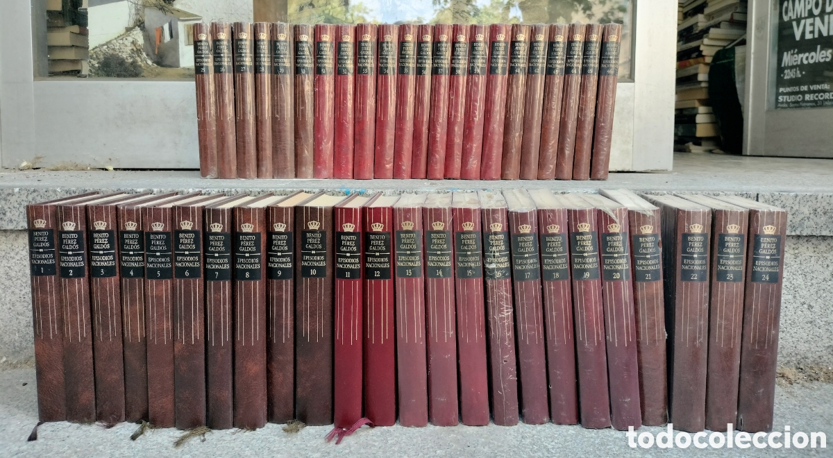 Libros de segunda mano: Obras completas de P&eacute;rez Galdos. 45vols - Foto 2