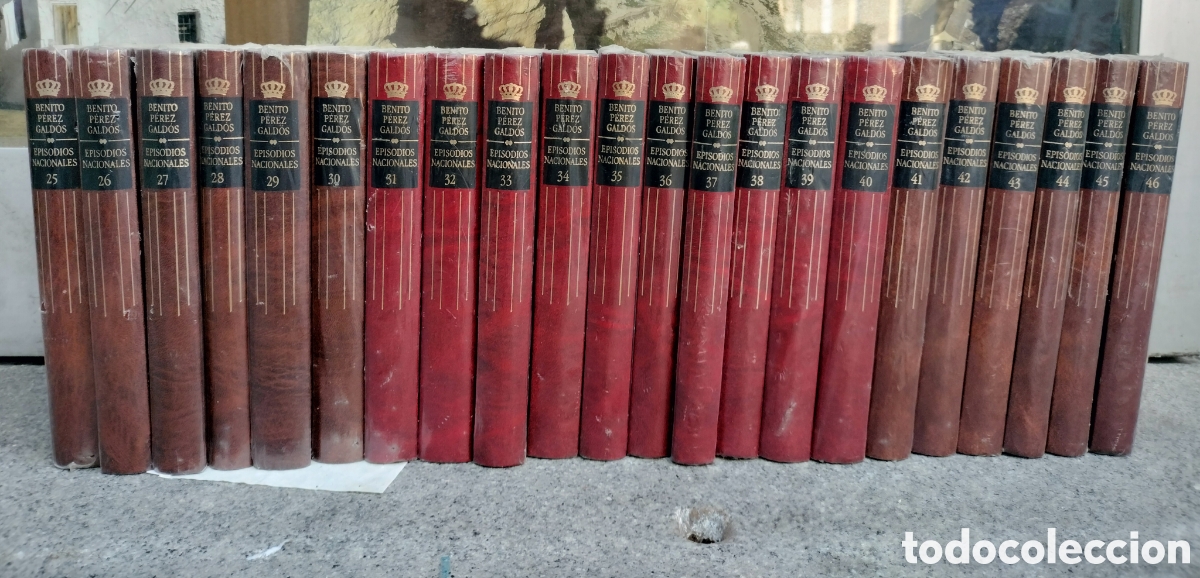 Libros de segunda mano: Obras completas de P&eacute;rez Galdos. 45vols - Foto 3