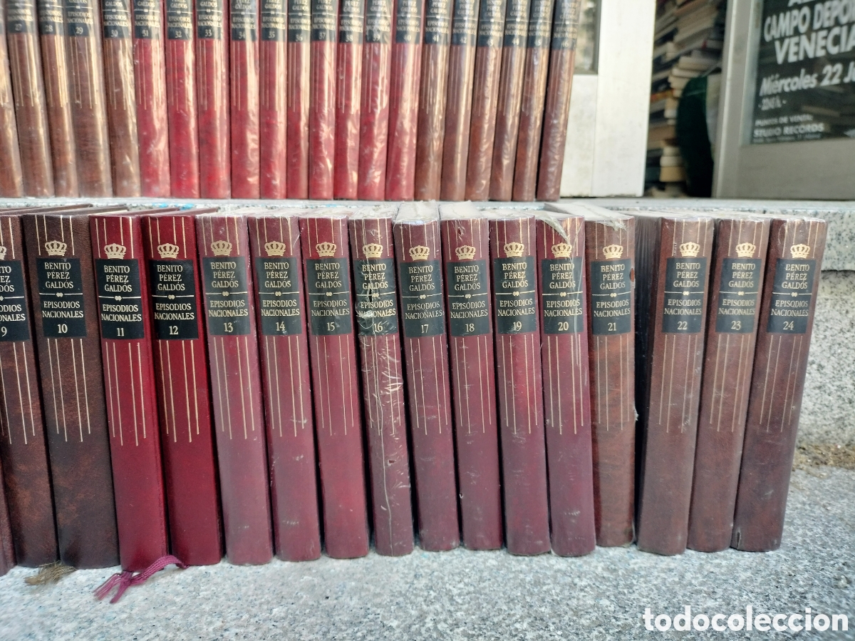 Libros de segunda mano: Obras completas de P&eacute;rez Galdos. 45vols - Foto 4