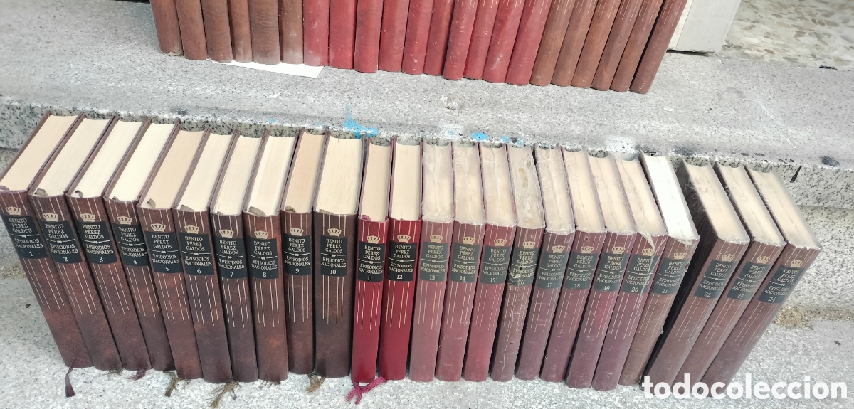 Libros de segunda mano: Obras completas de P&eacute;rez Galdos. 45vols - Foto 6