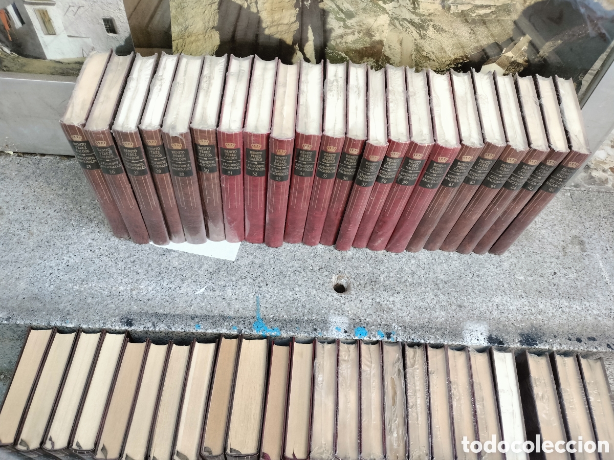 Libros de segunda mano: Obras completas de P&eacute;rez Galdos. 45vols - Foto 7