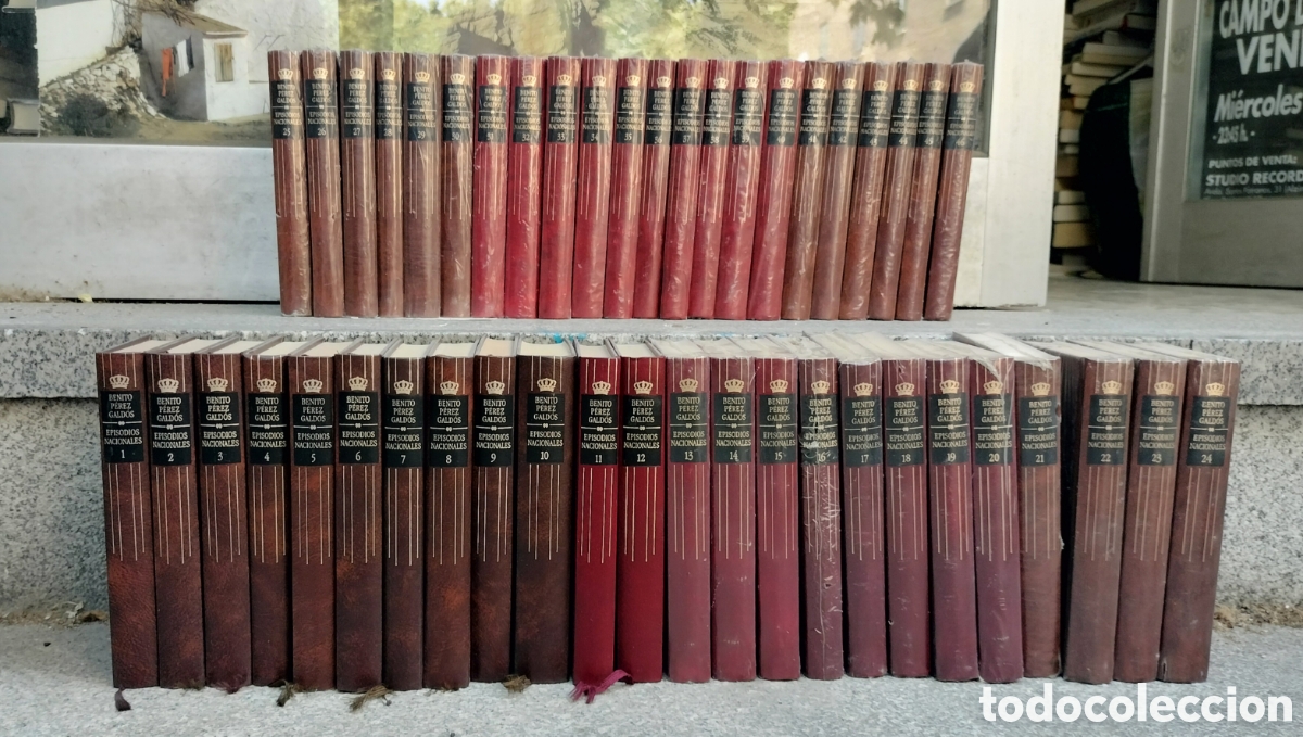 Libros de segunda mano: Obras completas de P&eacute;rez Galdos. 45vols - Foto 1