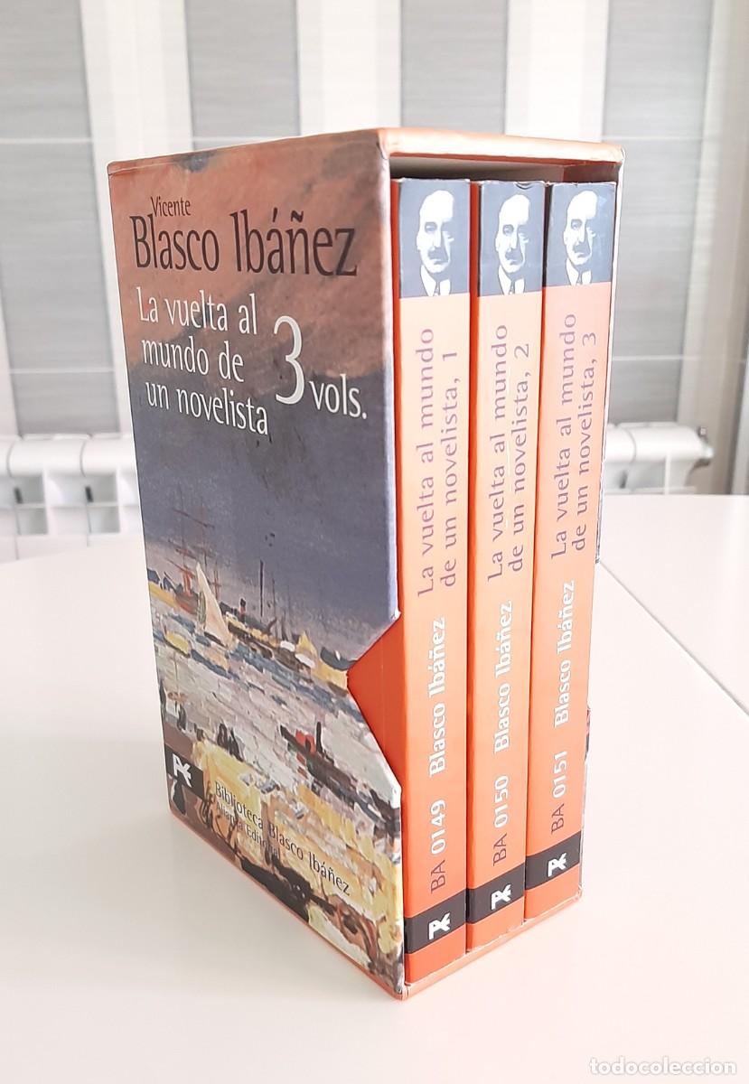 Libros de segunda mano: La vuelta al mundo de un novelista &ndash; Vicente Blasco Ib&aacute;&ntilde;ez &ndash; Estuche 3 vols. Alianza &ndash; 2007