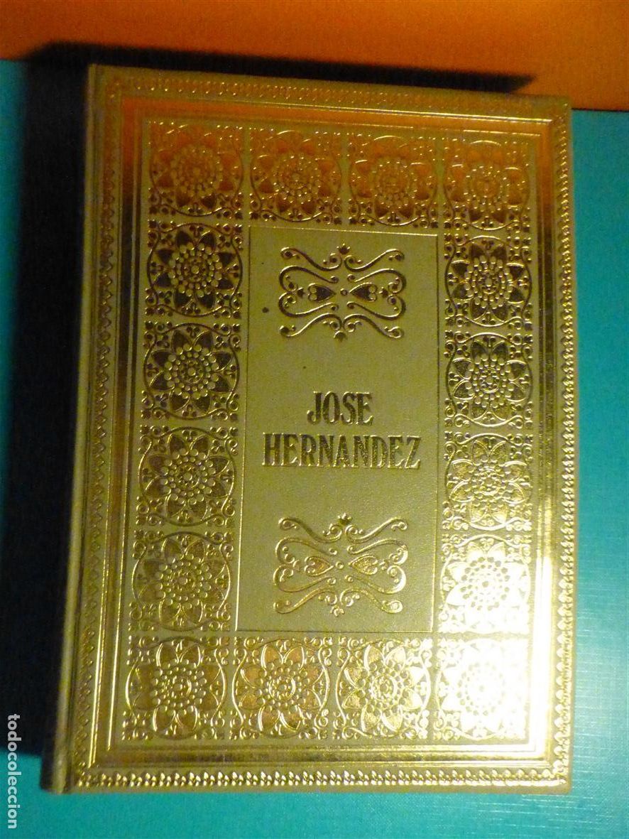 Libros de segunda mano: Libro - Jos&eacute; Hern&aacute;ndez - Mart&iacute;n Fierro - Biblioteca Grandes Cl&aacute;sicos - A&ntilde;o 1968