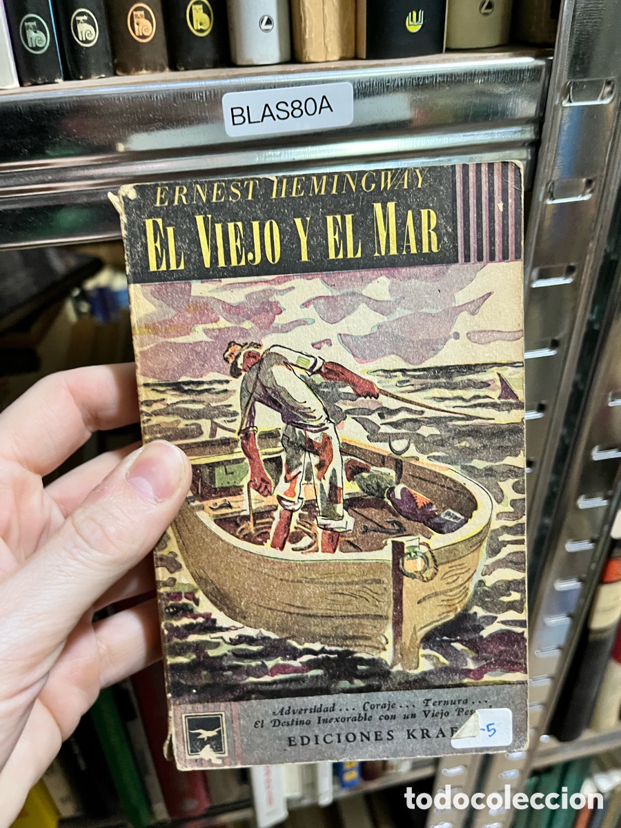 Libros de segunda mano: BLAS80A ERNEST HEMINGWAY el viejo y el mar