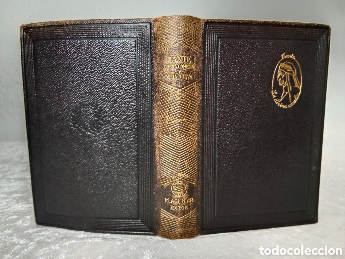 Libros de segunda mano: DANTE ALIGHIERI , LA DIVINA COMEDIA Y LA VIDA NUEVA, AGUILAR, 1942, JOYA ,PRIMERA EDICI&Oacute;N