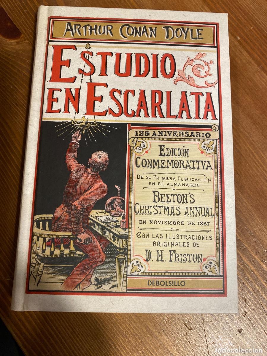 Libros de segunda mano: Estudio en Escarlata ARTHUR CONAN DOYLE Edici&oacute;n conmemorativa: 125 aniversario