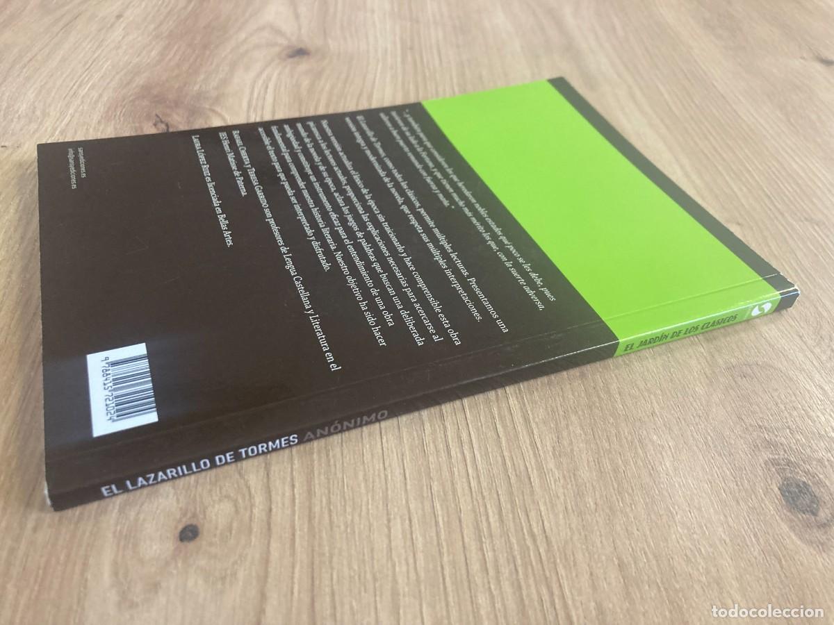 Libros de segunda mano: El lazarillo de Tormes El jard&iacute;n de los cl&aacute;sicos - Foto 3