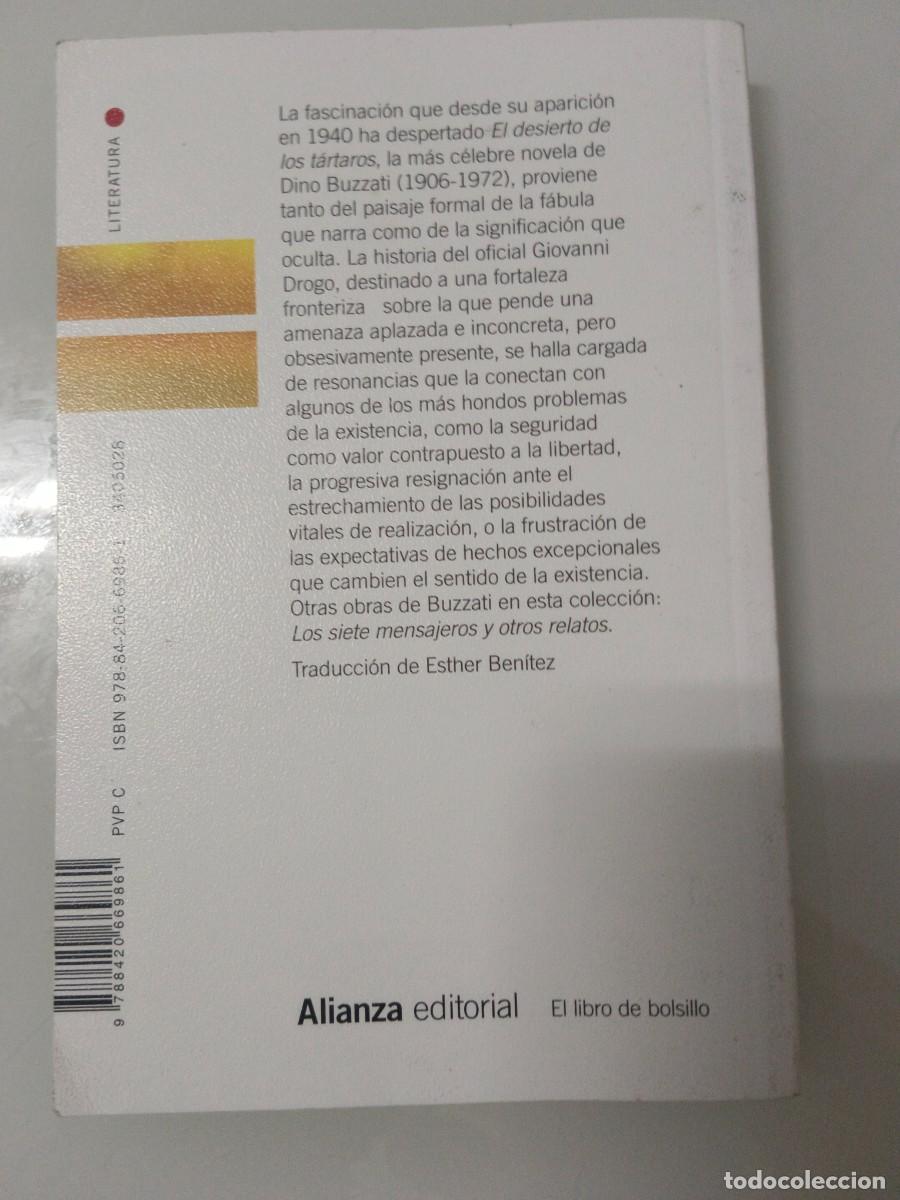 Libros de segunda mano: EL DESIERTO DE LOS T&Aacute;RTAROS - Foto 3
